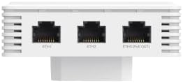 TP-Link Omada WiFi 7 Wall Plate Wireless Access Point | BE5000 Dual Band | 2.5G PoE Input Port | 1 * 2.5G+2 * 1G Downlink Port | Seamless Roaming | 5-Year Warranty | Omada Remote Managed(EAP725-Wall)
