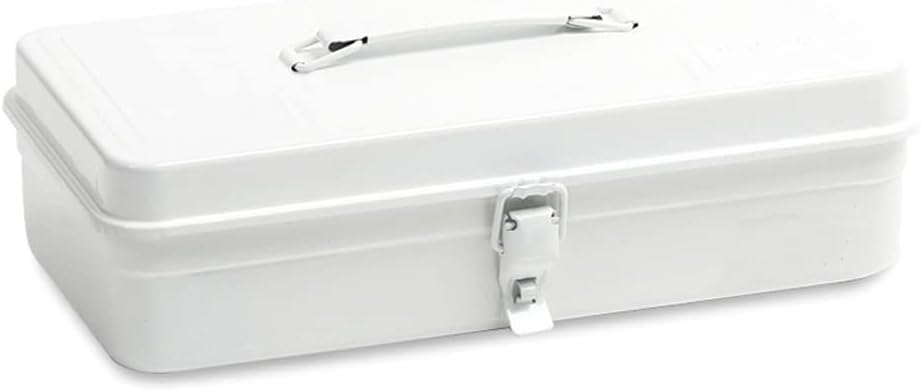 Portable Tool Box Toolbox Repair Tool Storage Box Home Accessories Storage Box with Comfort Handle and Metal Buckle Durable Tool Box Small Parts Box (Color : D)