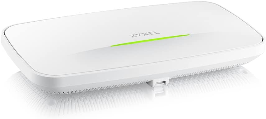 Zyxel WiFi 6E AXE7800 Wireless Gigabit Pro Access Point | Tri-Band Operation | Smart Antenna | 2.5G Uplink | Mesh | PoE++ | Nebula Pro Pack [WAX640S-6E]