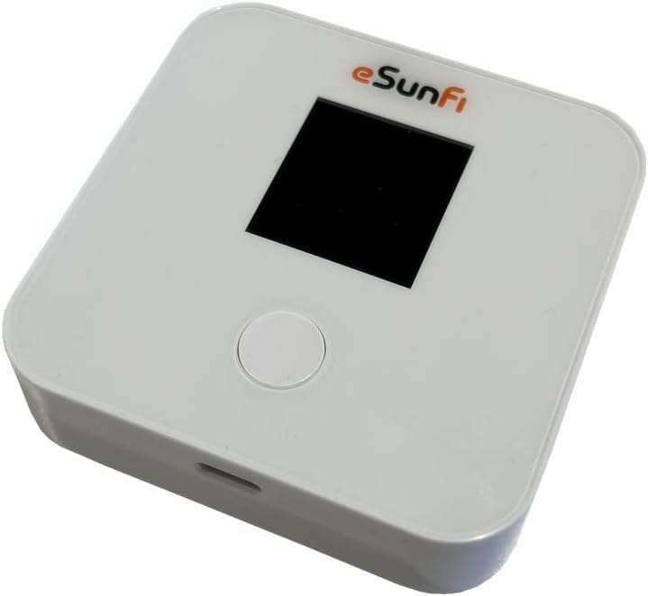 eSunFi SHFiEL40 4G LTE WiFi Mobile Hotspot Router, Worldwide WiFi Portable High Speed WiFi Hotspot, No SIM Card Needed,Secure Wireless Network Anywhere, Mini Size, Only 135g