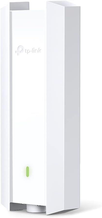 TP-Link Omada Long Range Outdoor Access Point - WiFi Extender Universal Compatible, WiFi 6 AX3000 Dual Band, Up to 3,500 sq.ft, PoE Powered, IP68 Weatherproof, Starlink Compatible(EAP650-Outdoor)