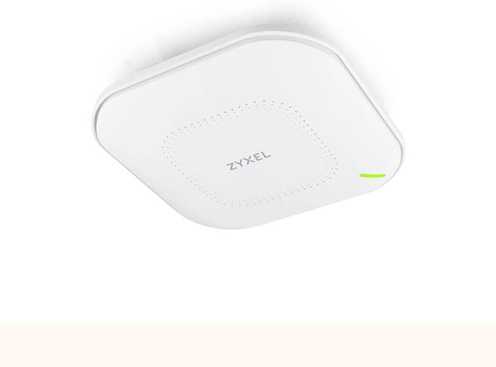 Zyxel WiFi 6 AX3000 Wireless Multi-Gigabit Pro Access Point | Smart Antenna | 2.5G Uplink & 1 GbE PT | Mesh | PoE+ | 1 Year Nebula Pro [WAX630S]