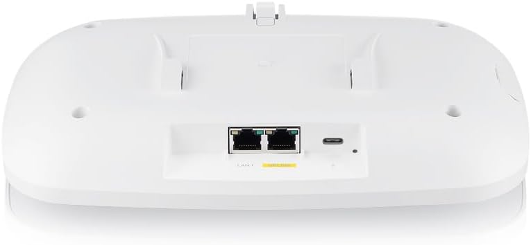 Zyxel WiFi 7 BE12300 Wireless Dual-Radio Access Point | 2 x 2.5G Ethernet | PoE+ or USB Type C Powered (not Included) | Cloud, App or Direct Management [NWA210BE]