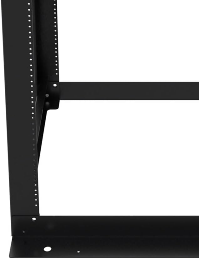 NavePoint 45U 23-inch Width 4-Post Frame Rack - Open Frame Rack with Threaded for 23-Inch Equipment, Server Rack 881 lbs Weight Capacity, Floor Mount, RU Markings