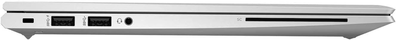 HP EliteBook 845 G8 Laptop, 14' FHD (1920x1080) Display, AMD Ryzen 5 Pro 5650U, 16GB DDR4 RAM, 512GB SSD, Webcam, Lector FP, KB Retroiluminado, HDMI, Windows 11 Pro (Renewed)