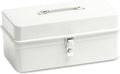 Portable Tool Box Toolbox Repair Tool Storage Box Home Accessories Storage Box with Comfort Handle and Metal Buckle Durable Tool Box Small Parts Box (Color : B)
