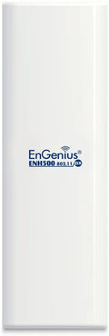 EnGenius ENH500-AX 5GHz Wi-Fi 6 (802.11ax) 2x2 Outdoor Wireless Bridge, up to 1,200 Mbps, high 26 dBm Transmit Power, IP55-rated Weatherproof & dustproof housing