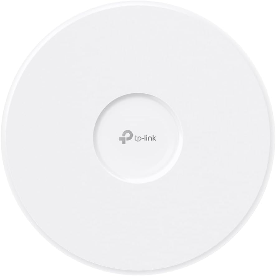 TP-Link Omada WiFi 7 Wireless Access Point - BE22000 Tri-Band, 2*10G Port, PoE+ or DC Powered, Adapter NOT Included, 5yr Warranty, Captive Portal, Mesh, WPA3, Roaming, Business WiFi Experience(EAP783)