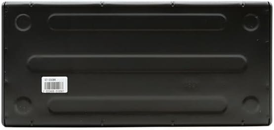 Toyo ST-350BK Color 2-Tier Tool Box, Black