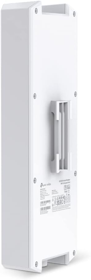 TP-Link Omada Long Range Outdoor Access Point - WiFi Extender Universal Compatible, WiFi 6 AX3000 Dual Band, Up to 3,500 sq.ft, PoE Powered, IP68 Weatherproof, Starlink Compatible(EAP650-Outdoor)