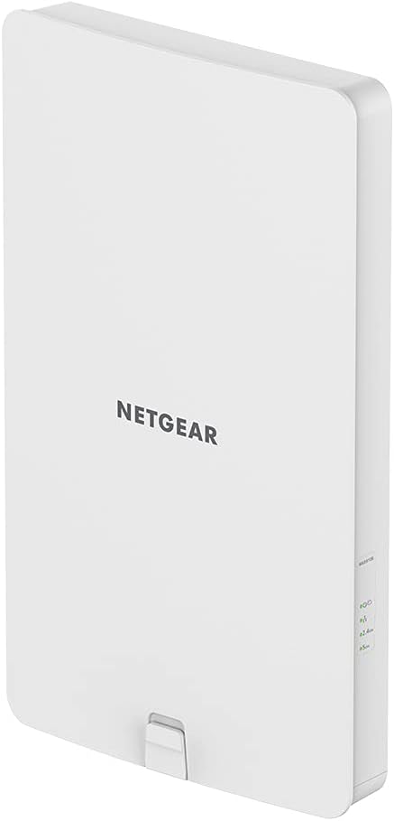 NETGEAR Wireless Outdoor Access Point (WAX610Y) - WiFi 6 Dual-Band AX1800 Speed | Up to 200 Devices | 1x2.5G Ethernet Port | IP55 Weatherproof | 802.11ax | Insight Remote Management | PoE+ Powered