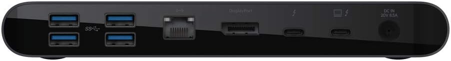Belkin Thunderbolt 3 Dock Pro w/ Thunderbolt 3 Cable - USB-C Hub - USB-C Docking Station for MacOS & Windows, Dual 4K @60Hz, 40Gbps Transfer Speed, 85W Upstream Charging, w/ Ethernet, SD & Audio Ports