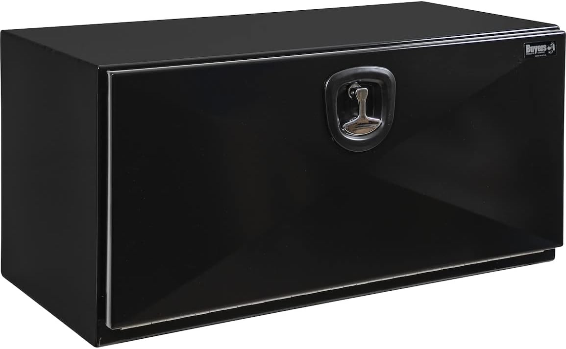 Buyers Products 1752803 Black Pro Series Underbody Truck Box, 18x18x30 Inch, Durable Vehicle Tool Box for Storage and Organization