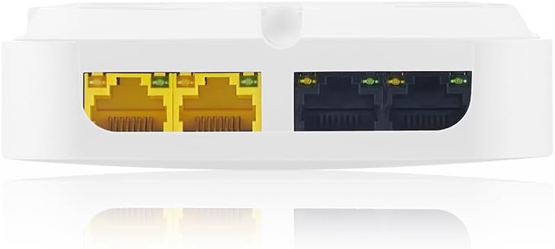 Zyxel WiFi 6 AX3000 Dual-Radio NebulaFlex Pro Wall-Plate Access Point | PoE+ [WAX300H]
