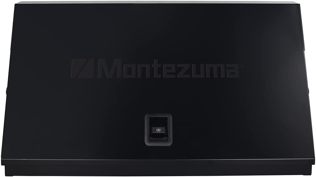 Montezuma 41' x 18' Heavy Duty Steel Triangle Toolbox (steel, flat black)