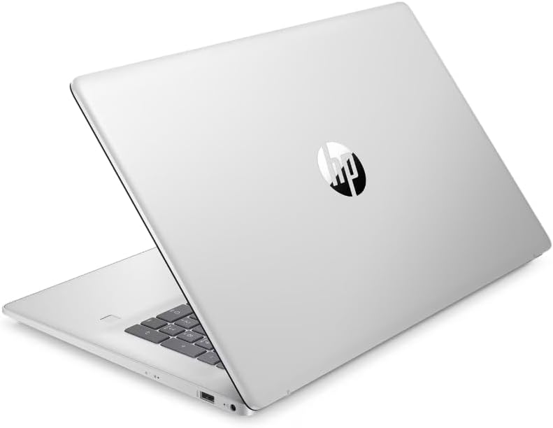 HP 17.3' AI Laptop, Intel Core Ultra 7 255U, 32GB DDR5, 2TB SSD, HD Touchscreen, Backlit Keyboard, Windows 11 Pro, Wi-Fi 6, Natural Silver