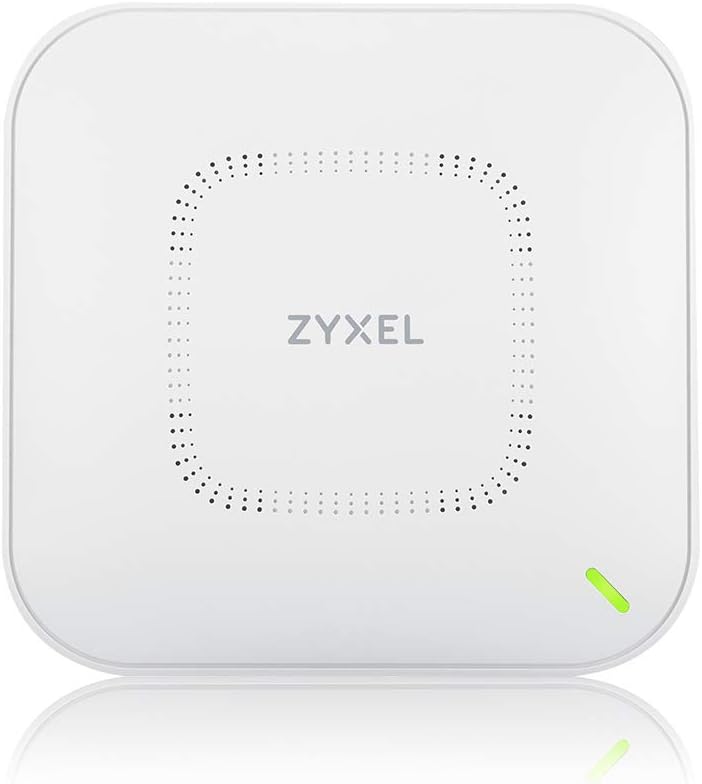 Zyxel WiFi 6 AX3550 Wireless Multi-Gigabit Pro Access Point | Smart Antenna | 5G Uplink | Mesh | BLE | PoE++ | 1 Year Nebula Pro [WAX650S]
