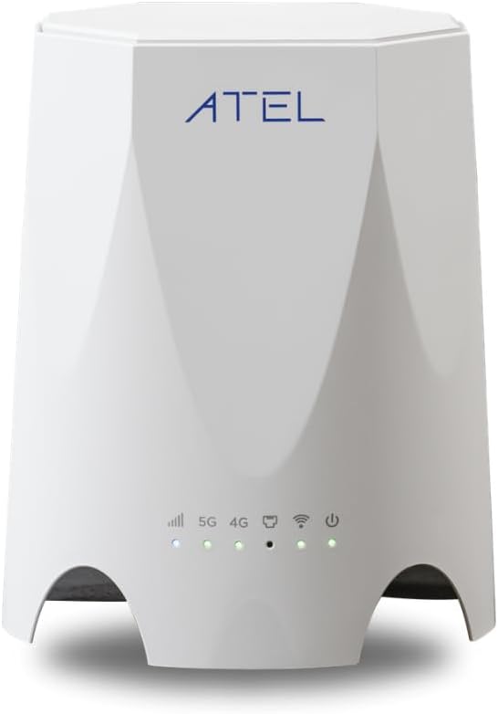 ATEL WB550 5G CAT19 Indoor Fixed Wireless Access Router | Fast and Reliable gigabit speeds | Connect up to 64 Devices | Up to 4.67Gbps | Compatible with Verizon Wireless