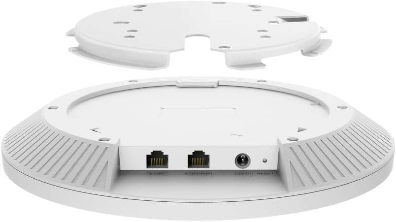 TP-Link Omada WiFi 7 Wireless Access Point - BE22000 Tri-Band, 2*10G Port, PoE+ or DC Powered, Adapter NOT Included, 5yr Warranty, Captive Portal, Mesh, WPA3, Roaming, Business WiFi Experience(EAP783)