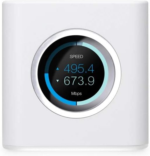 AmpliFi HD WiFi System by Ubiquiti Labs, Seamless Whole Home Wireless Internet Coverage, HD WiFi Router, 2 Mesh Points, 4 Gigabit Ethernet, 1 WAN Port, Ethernet Cable, Replaces Router & WiFi Extenders