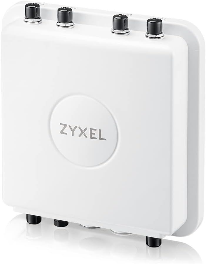 Zyxel WiFi 6 AX3000 Wireless Outdoor Long Distance Access Point | External Antennas (Not Included) | Mesh and Point to Point Bridge | Cloud, App, or Direct MGMT | POE+ |1 Year Nebula Pro | WAX655E