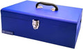 Portable Tool Box Toolbox Industrial Grade Thickened Toolbox Portable Household Toolbox Storage Box with Alloy Lock (Blue) Small Parts Box (Color : 1)