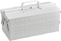 Tool Box White Home Toolbox Art Student Art Box Car Electrician Box Hardware Repair Box Small Item Storage Box Fishing Enthusiast Storage Box Tool Storage