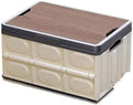 Toolbox White Home Toolbox Outdoor Camping Storage Box Foldable Picnic Organizer Portable Storage Box Car Emergency Spare Box Tool Box