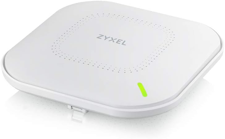 Zyxel True WiFi 6 AX1800 Wireless Gigabit Enterprise Access Point | Wall & Ceiling Optmized Antenna | Cloud, App, Direct or Controller Management | POE+ | 1 Year Nebula Pro | WAX510D
