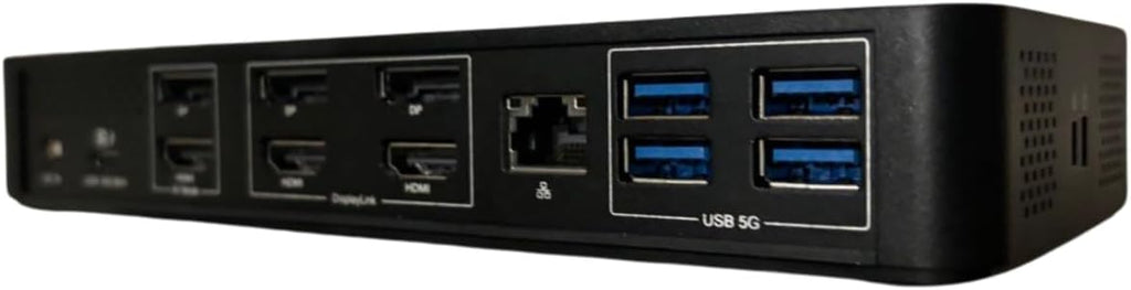 Boom ZYGO USB‑C/DisplayLink Docking Station – Triple 4K60 Display Hub, BYOM/Zoom/Teams Compatible, 96W Charging, Ethernet, 6 USB Ports, HDMI & DP, TAA Compliant