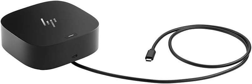 HP USB-C Dock G5 for business - for Notebook - USB Type C - 3 Displays Supported - 4K, QHD, Full HD - 4 x Type-A Ports - -A - - - 1 x RJ-45 Ports - Network (RJ-45) - HDMI - DisplayPort - Black - Wired