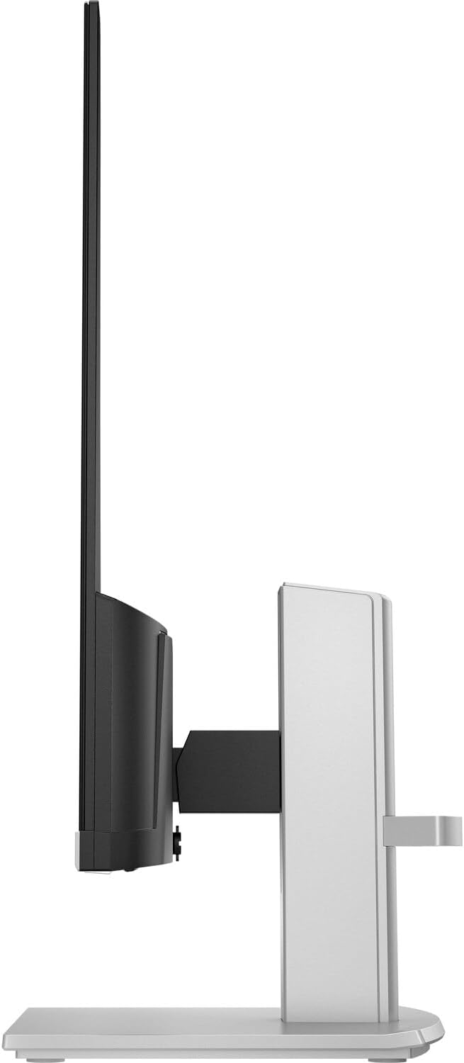 HP Series 5 23.8 Inch FHD Height Adjust Desktop Monitor 524sh 100Hz IPS Anti-Glare Eye Ease 5ms 300 nits HDMI Port Energy Star Certified for Computer PC, Silver 94C19AA (Renewed)