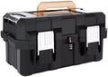 Tool Box Stainless Steel Hardware Tool Box Portable Outdoor Emergency Box Plumber and Electrician Thickened Repair Box Household Parts Storage Box Tool Storage