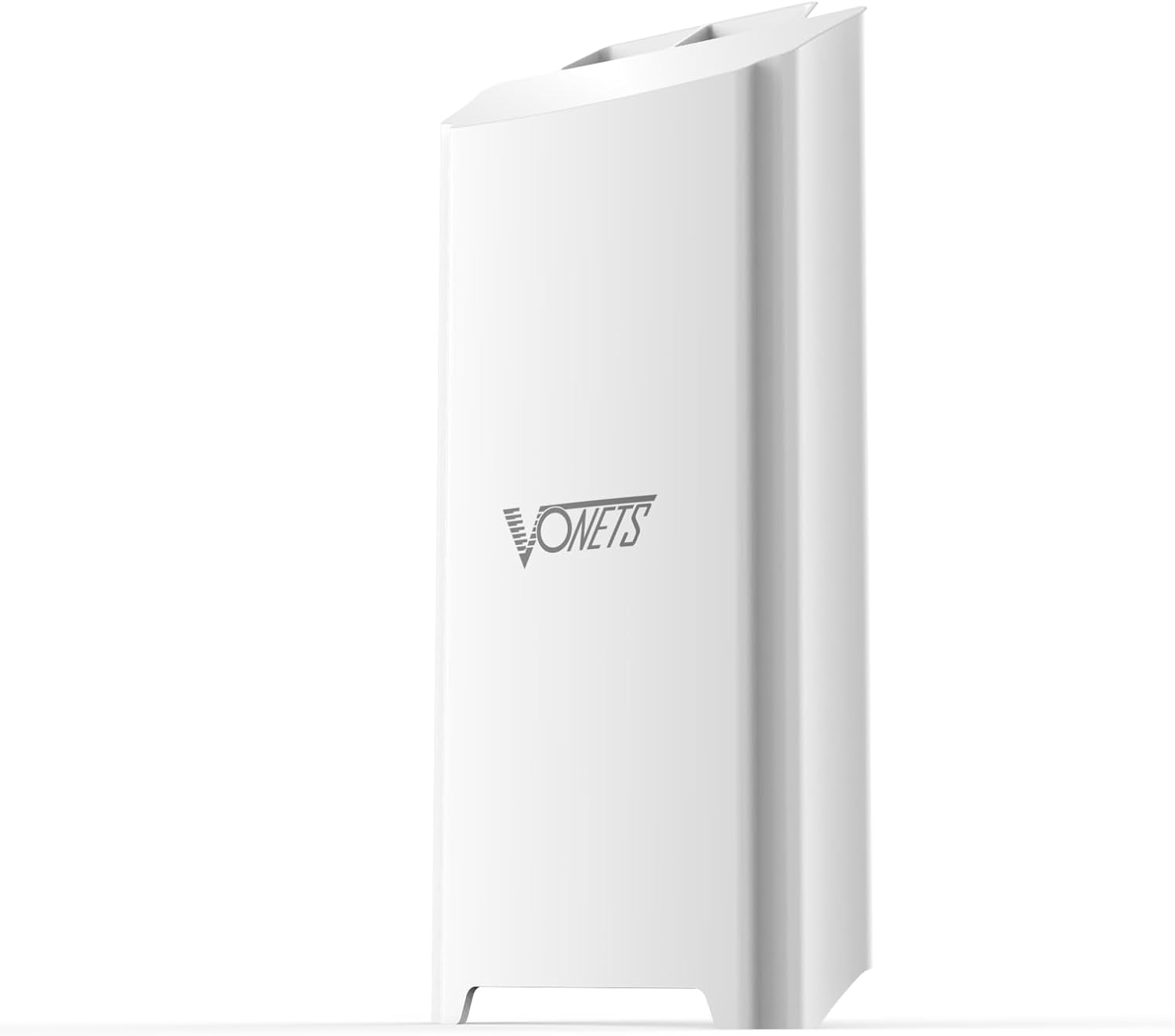 Vonets 1800Mbps Point-to-Point Wireless Bridge, 2KM Range, 5.8G WiFi Extender, Dual Gigabit Ports, PoE or DC Powered, IP65 Weatherproof, Outdoor, Building (2)