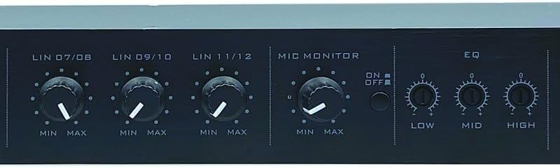 CAD Audio MX12S 12 channel Stereo Mixer - 1U rack mount