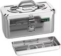 Toolbox Stainless Steel Toolbox Industrial Grade Storage Box Car Maintenance Box Multifunctional Thickened Electrical Box Outdoor Emergency Box Tool Box