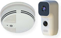 KJB Security SG1000BV Xtreme Life Kit with Hidden Bottom View Camera & SG Indoor/Outdoor Battery or Solar Power Camera, 1/2.7' 3.7mm Lens, 1080 CMOS, 1920@1080P Resolution, H.265