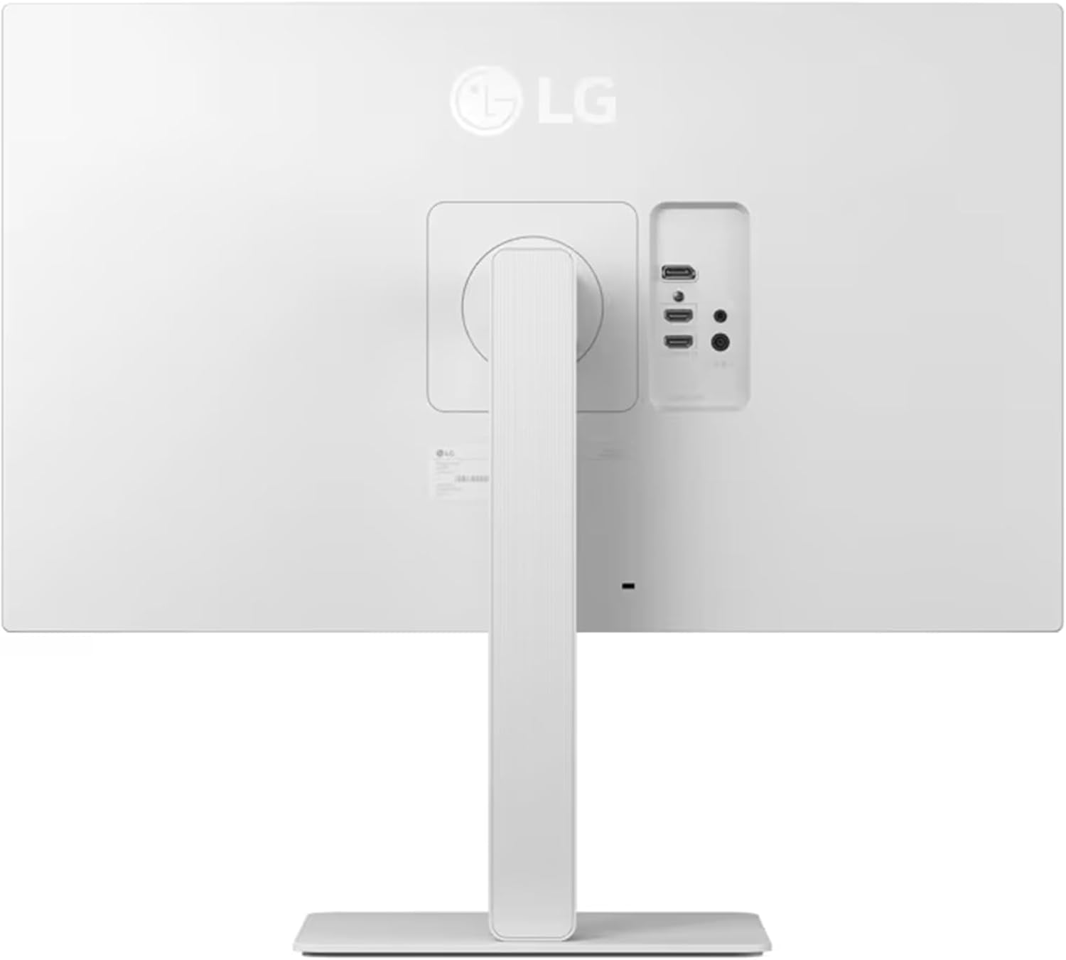 LG 27'Ultrafine UHD (3840 x 2160) 4K, IPS Monitor, HDR10, 90% DCI-P3, Dynamic Action Sync, Black Stabilizer & Flicker Safe, VESA Mountable, DisplayPort & HDMI, Tilt/Height/Swivel/Pivot Adjustable