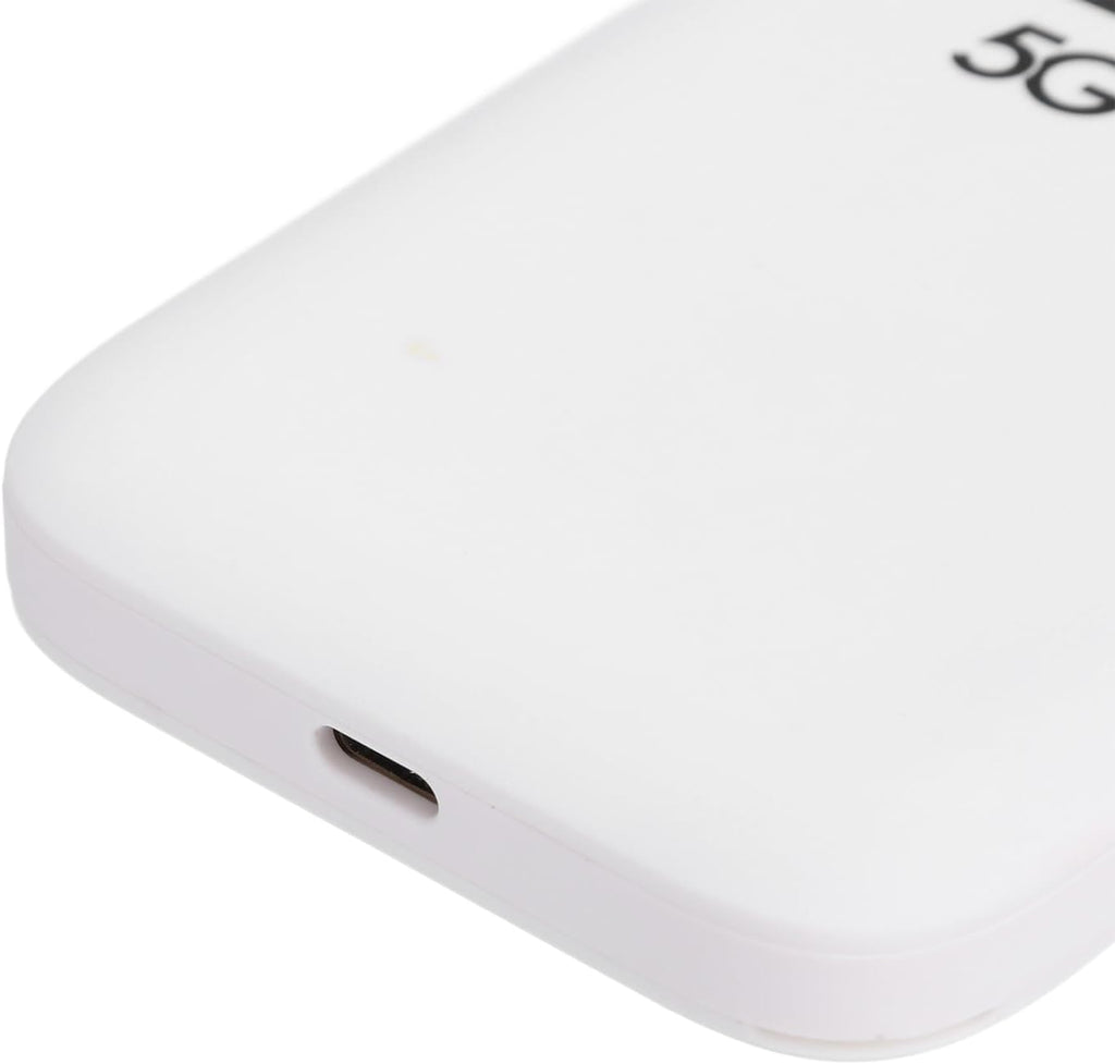 5G Wi Fi 6 Mobile Hotspot, Connects Up to 16 Devices, Portable Band Wi Fi Device, Pocket Hotspot Router with Nano SIM Card Slot, 7100mAh Battery for Travel Business