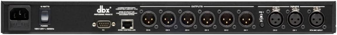 dbx DriveRack 260 2x6 I/O Loudspeaker Management System (Crossover, Graphic EQ, Parametric EQ, Auto-EQ, and Limiter)