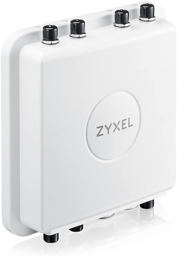 Zyxel WiFi 6 AX3000 Wireless Outdoor Long Distance Access Point | External Antennas (Not Included) | Mesh and Point to Point Bridge | Cloud, App, or Direct MGMT | POE+ |1 Year Nebula Pro | WAX655E
