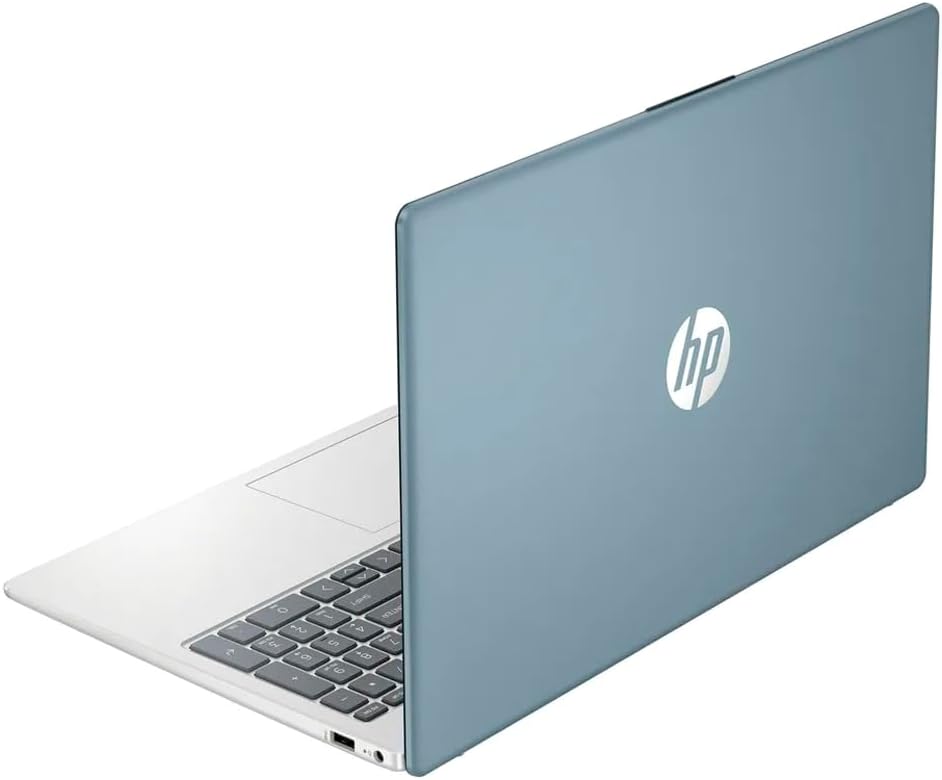 HP 15.6 inch Touch Business Laptop, Intel Core i3-N305, 8GB RAM, 256GB SSD, WiFi 6, Fast Charge, Copilot AI, Windows 11 Home, Moonlight Blue, 15-fd0130wm