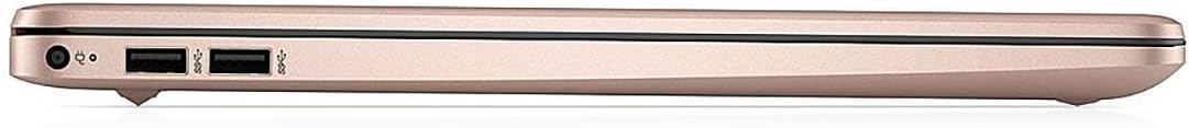 HP 17.3' Notebook - HD+ - 1600 x 900 - (Intel Celeron N4120 Quad-core (4 Core) 1.1 GHz) - 4 GB Total RAM - 256 GB SSD - Pale Gold Rose, Natural Silver