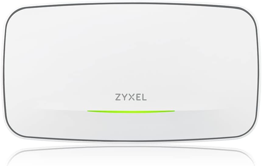 Zyxel WiFi 6E AXE7800 Wireless Gigabit Pro Access Point | Tri-Band Operation | Smart Antenna | 2.5G Uplink | Mesh | PoE++ | Nebula Pro Pack [WAX640S-6E]