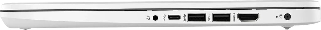 HP 14 Lightweight Student and Business Laptop 14' HD BrightView Intel Quad-core Celeron N4120 8GB RAM 128GB Storage (64GB eMMC + 64GB SD Card) Type-C Long-Lasting Battery Win11 ICP Accessory