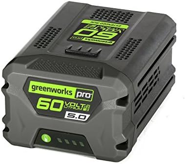 Greenworks Pro 60-Volt Max-Volt 5-Amp Hours Rechargeable Lithium Ion (Li-ion) Cordless Power Equipment Battery