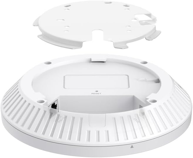 TP-Link Omada WiFi 7 Wireless Access Point - BE5000 Dual Band, 2.5G Port, PoE+ or DC Powered, Adapter NOT Included, 5yr Warranty, 5 Spatial Streams, Captive Portal, Mesh, WPA3, Roaming(EAP727)