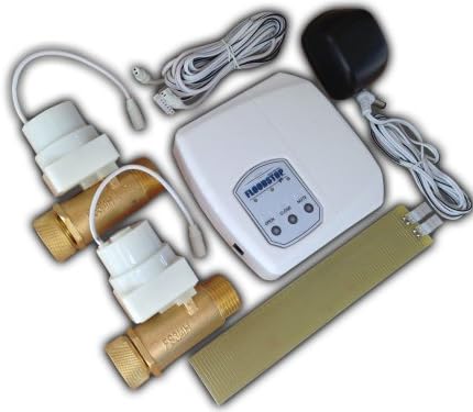 New Floodstop Washing Machine Valve Shutoff Kit FS3/4H v4 Inline Valves