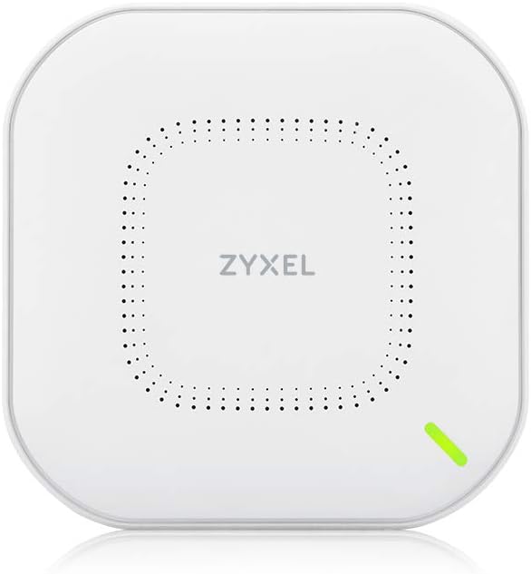 Zyxel True WiFi 6 AX1800 Wireless Gigabit Enterprise Access Point | Wall & Ceiling Optmized Antenna | Cloud, App, Direct or Controller Management | POE+ | 1 Year Nebula Pro | WAX510D