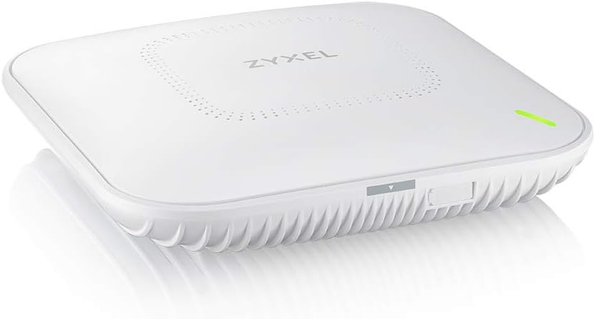 Zyxel WiFi 6 AX3550 Wireless Multi-Gigabit Pro Access Point | Smart Antenna | 5G Uplink | Mesh | BLE | PoE++ | 1 Year Nebula Pro [WAX650S]